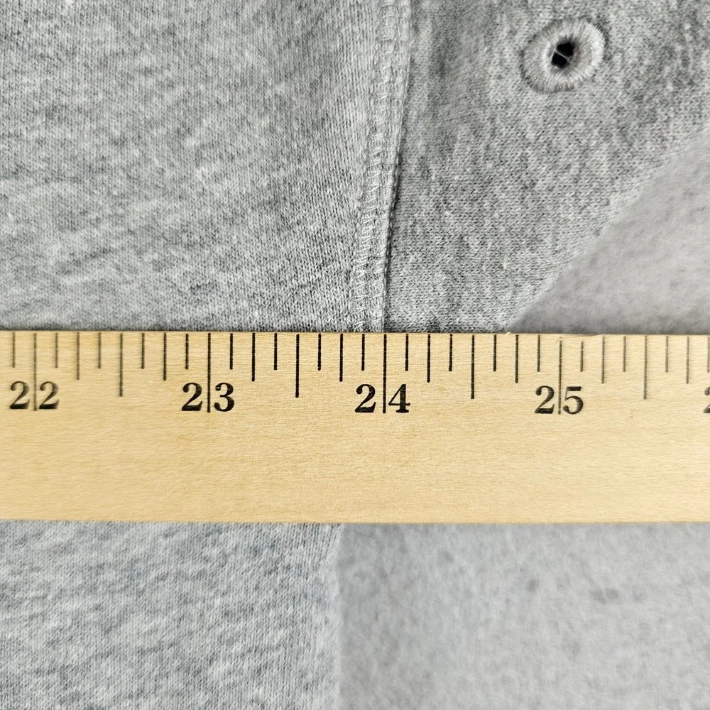 Nike Crewneck Sweatshirt Mens Extra Large Gray Fleece Pullover Big Swoosh Center
